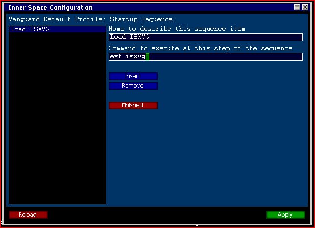 Extension Load Configuration